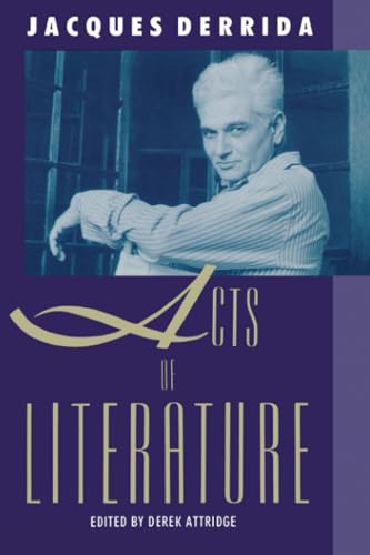 Acts of Literature Acts of Literature