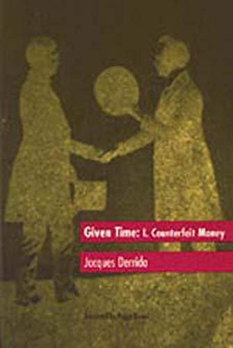 Given Time: I. Counterfeit Money Given Time: I. Counterfeit Money