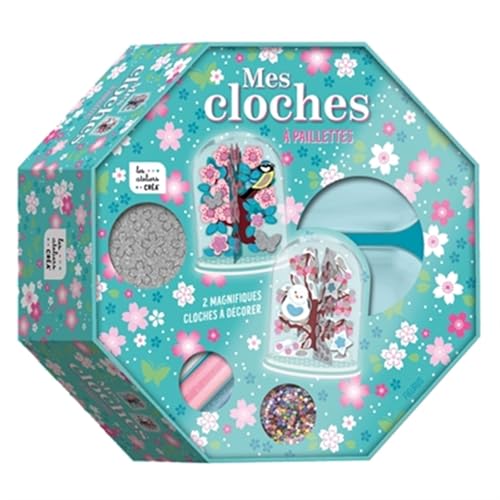 Mes jolies cloches à paillettes (coffret): 2 magnifiques cloches à décorer von FLEURUS