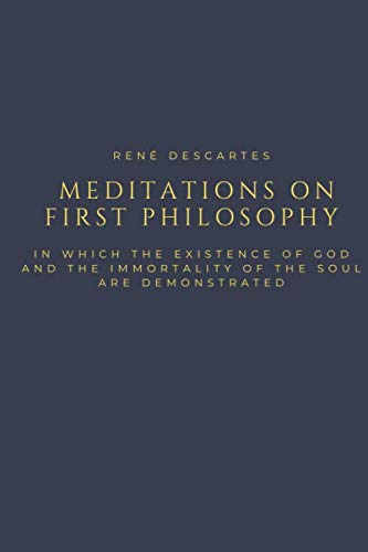 René Descartes Meditations on First Philosophy: with 1.7-inch Ruled Margin for note taking