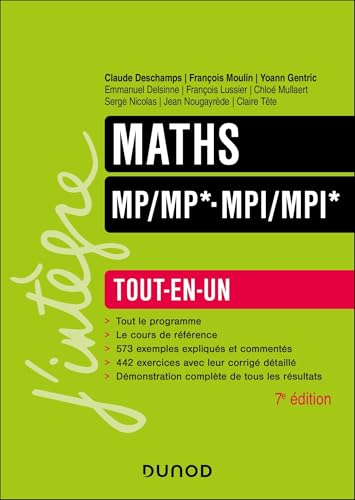 Maths Tout-en-un MP/MP*-MPI/MPI* von Dunod