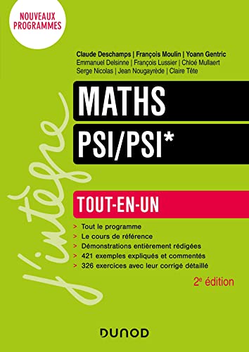 Maths Tout-en-un PSI/PSI* - 2e éd. von DUNOD