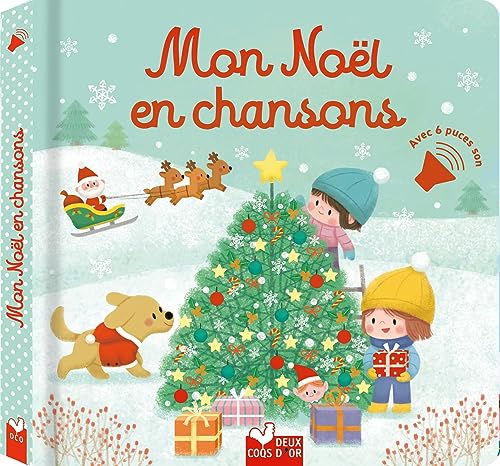 Mon Noël en chansons - livre avec puces: Avec 6 puces son