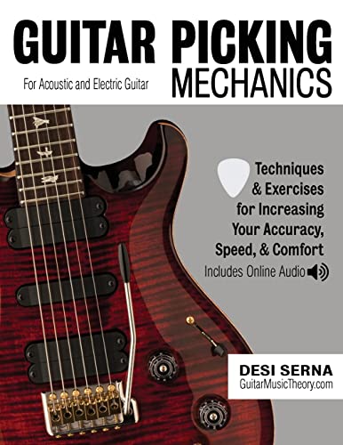 Guitar Picking Mechanics: Techniques & Exercises for Increasing Your Accuracy, Speed, & Comfort (Book + Online Audio) von CREATESPACE
