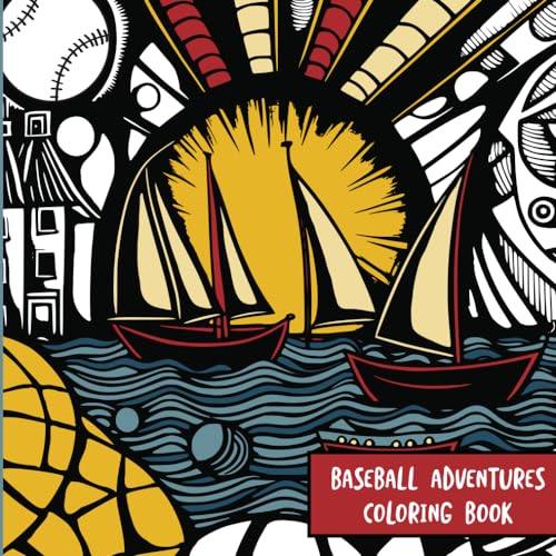 Baseball Adventures: Coloring Book von Independently published