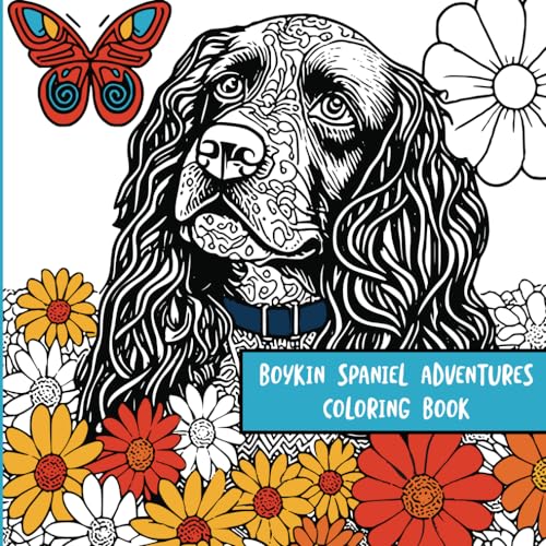 Boykin Spaniel Adventures: Coloring Book