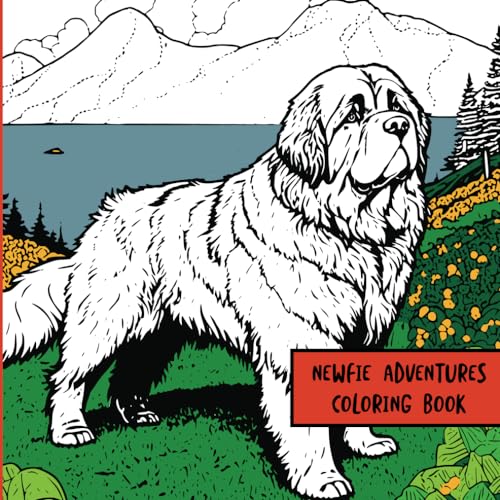 Newfie Adventures: Coloring Book von Independently published