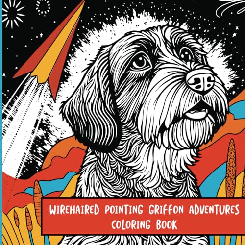 Wirehaired Pointing Griffon Adventures: Coloring Book von Independently published