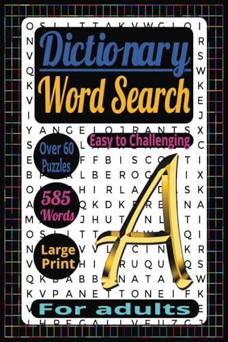 Dictionary Word Search, A von Independently published