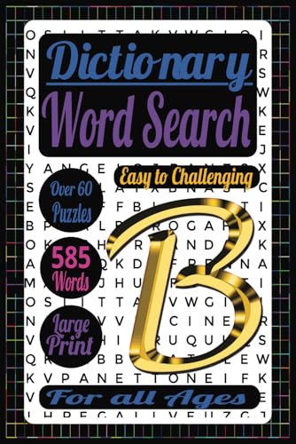 Dictionary Word Search, B von Independently published