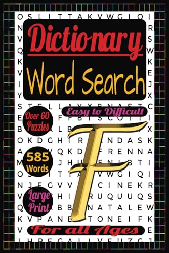 Dictionary Word Search F von Independently published