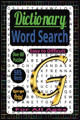 Dictionary Word Search G von Independently published