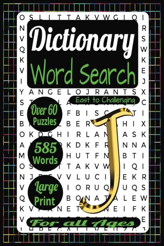 Dictionary Word Search J von Independently published