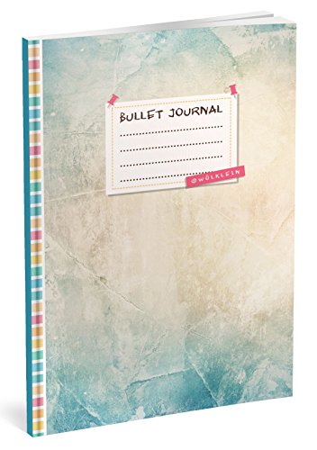 Bullet Journal: Punktraster Notizbuch (Ca. A5) + 100 Seiten + Vintage Softcover | TOP Motiv: Decent | Dotted Grid Notebook, Kaligrafie Papier, Punktpapier +++ Jetzt mit Register +++ von CREATESPACE