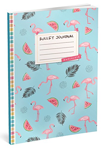 Bullet Journal: Punktraster Notizbuch (Ca. A5) + 100 Seiten + Vintage Softcover | TOP Motiv: Karibik | Dot Grid Journal, Kalligraphie Übungsheft, Punktpapier +++ Jetzt mit Register +++ von CREATESPACE
