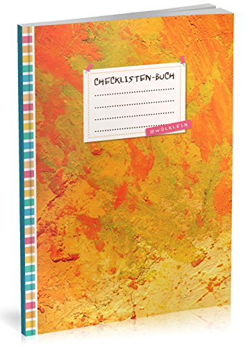 Checklisten-Buch: To Do Listen Planer | Ca. A5 Softcover | 70+ Seiten mit Titel, Datum & Register | Perfekt für Aufgaben zum Abhaken, Leselisten, Packlisten uvm. | Motiv „Orange“ Checklisten-Buch: To Do Listen Planer | Ca. A5 Softcover | 70+ Seiten mit Titel, Datum & Register | Perfekt für Aufgaben zum Abhaken, Leselisten, Packlisten uvm. | Motiv „Orange“