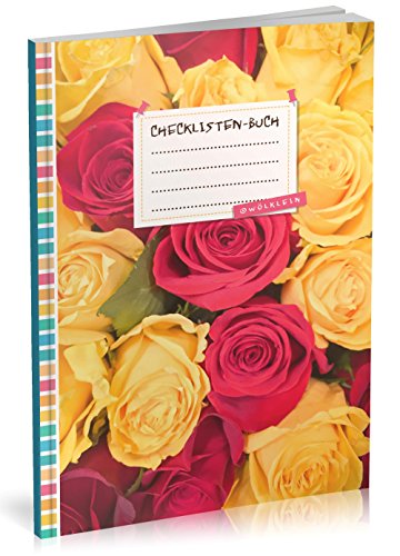 Checklisten-Buch: To Do Listen Planer | Ca. A5 Softcover | 70+ Seiten mit Titel, Datum & Register | Perfekt für Aufgaben zum Abhaken, Leselisten, Packlisten uvm. | Motiv „Rosenstrauß“ Checklisten-Buch: To Do Listen Planer | Ca. A5 Softcover | 70+ Seiten mit Titel, Datum & Register | Perfekt für Aufgaben zum Abhaken, Leselisten, Packlisten uvm. | Motiv „Rosenstrauß“