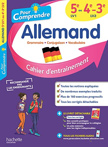 Pour comprendre Allemand 5e LV1 ou 4e-3e LV2 von HACHETTE EDUC