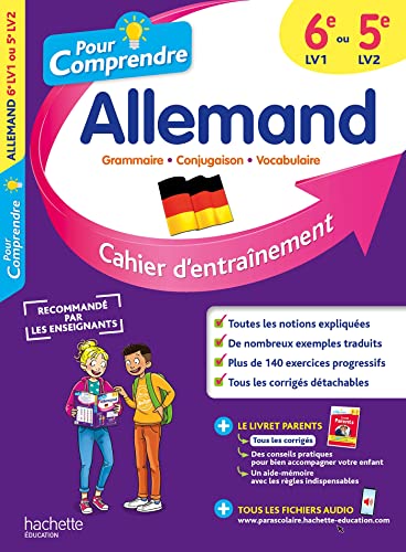 Pour comprendre Allemand 6e LV1 ou 5e LV2 von HACHETTE EDUC