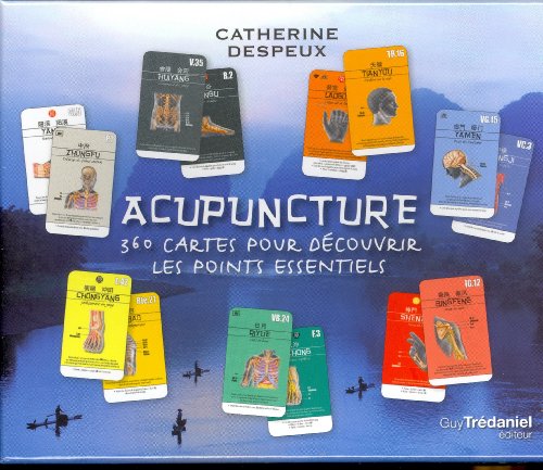 Acupuncture - 360 cartes pour découvrir les point s essentiels: Coffret 360 cartes pour découvrir les points essentiels