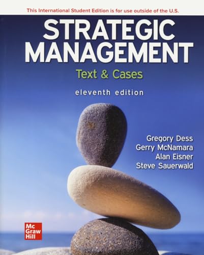 Strategic Management: Text and Cases ISE (Economia e discipline aziendali)