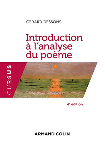 Introduction à l'analyse du poème - 4e éd.