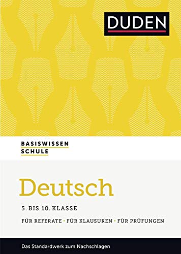 Basiswissen Schule - Deutsch 5. bis 10. Klasse: Das Standardwerk für Schüler - inklusive Lernapp und Webportal mit Online-Lexikon