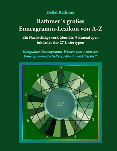 Rathmer's großes Enneagramm-Lexikon von A-Z: Ein Nachschlagewerk der 9 Enneagrammtypen inklusive der 27 Untertypen des Enneagramms von Books on Demand