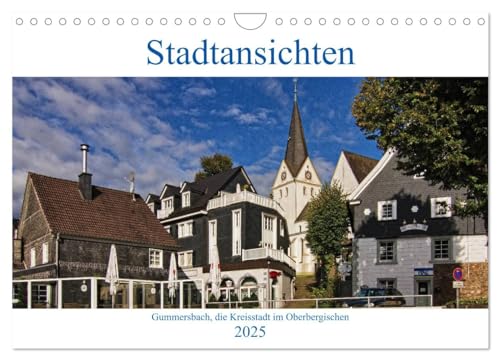 Stadtansichten, Gummersbach (Wandkalender 2025 DIN A4 quer), CALVENDO Monatskalender von CALVENDO