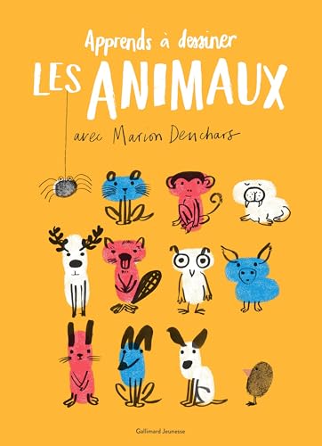 Un livre d'activités artistiques - Apprends à dessiner les animaux avec Marion Deuchars von GALLIMARD JEUNE