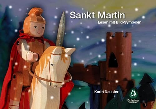 Sankt Martin - Lesen mit Bild-Symbolen