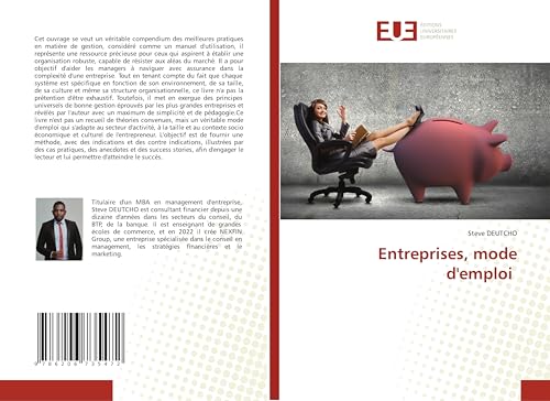 Entreprises, mode d'emploi von Éditions universitaires européennes