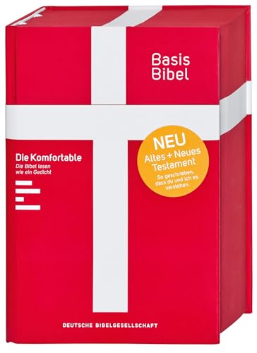 BasisBibel. Die Komfortable. Rot: Altes und Neues Testament. Komfortables Schriftbild (Sinn-Zeilenfall) BasisBibel. Die Komfortable. Rot: Altes und Neues Testament. Komfortables Schriftbild (Sinn-Zeilenfall)