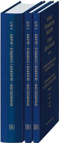 ECM I/2. Markusevangelium. Gesamtband: Novum Testamentum Graecum. Editio Critica Maior (Editio Critica Major (ECM)) von Deutsche Bibelges.