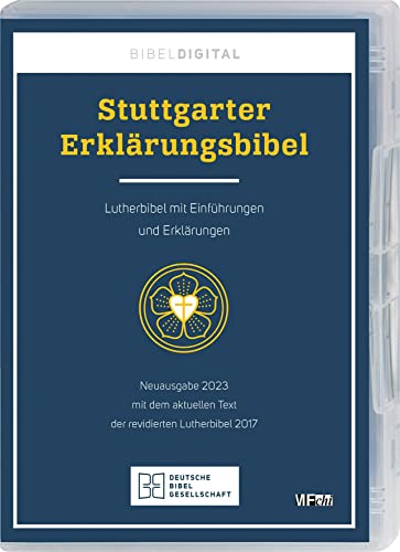 Stuttgarter Erklärungsbibel SEB 2023. CDROM: Lutherbibel mit Einführungen und Erklärungen (BIBELDIGITAL)