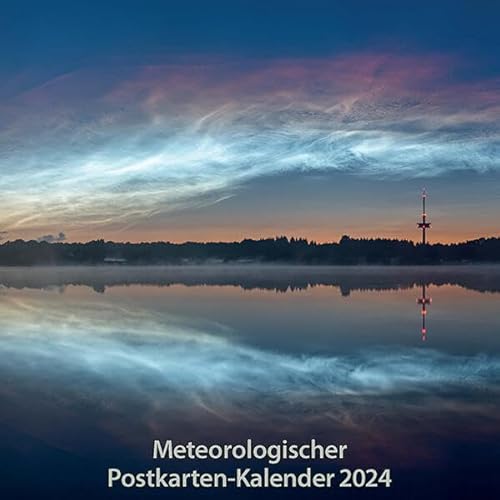 Meteorologischer Postkarten-Kalender 2024 von Borntraeger