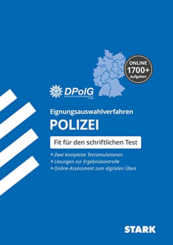 STARK Eignungsauswahlverfahren (Einstellungstest) Polizei. Alle Landespolizeien. von Stark Verlag GmbH