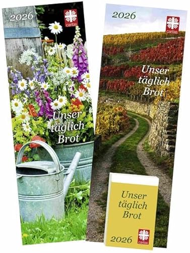 Unser täglich Brot 2026: Der Caritas-Tagesabreißkalender mit zwei Motiven auf beidseitig bedruckter Rückwand Unser täglich Brot 2026: Der Caritas-Tagesabreißkalender mit zwei Motiven auf beidseitig bedruckter Rückwand von Lambertus