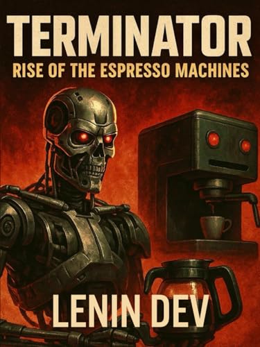 Terminator: Rise of the Espresso Machines: Brewed to Perfection, Wired for Rebellion – A Dystopian Cyberpunk Thriller of Coffee, AI, and the Fight for Humanity's Flavor Terminator: Rise of the Espresso Machines: Brewed to Perfection, Wired for Rebellion – A Dystopian Cyberpunk Thriller of Coffee, AI, and the Fight for Humanity's Flavor von Independently published