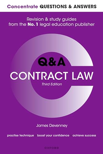 Concentrate Q&A Contract Law: Law Q&a Revision and Study Guide