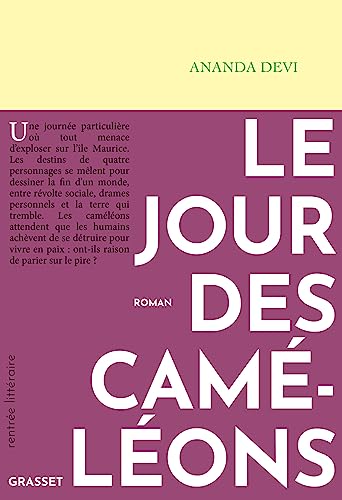Le jour des caméléons: Roman