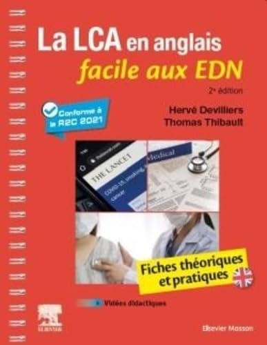 La LCA en anglais facile aux EDN: Fiches théoriques et pratiques von MASSON
