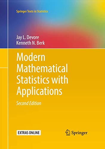 Modern Mathematical Statistics with Applications (Springer Texts in Statistics)
