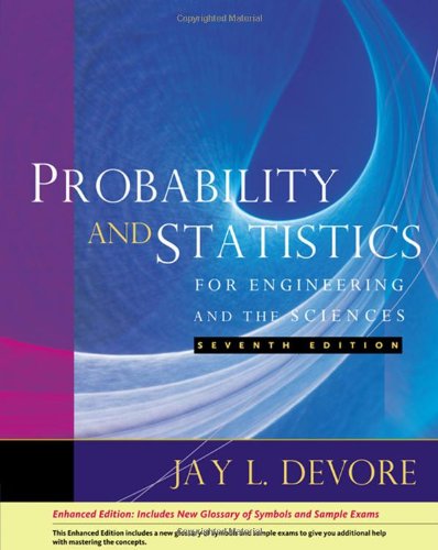 Probability and Statistics for Engineering and the Sciences von Brooks/Cole