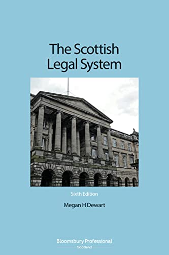 The Scottish Legal System The Scottish Legal System von Bloomsbury Professional