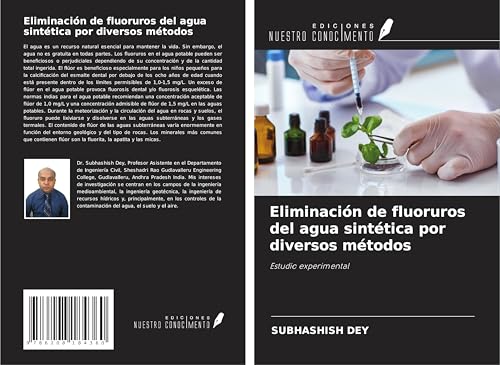 Eliminación de fluoruros del agua sintética por diversos métodos: Estudio experimental