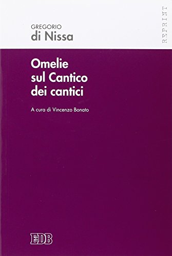 Omelie sul Cantico dei cantici (Reprint, Band 8) von edb