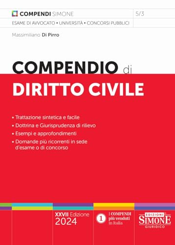 Compendio di diritto civile von Edizioni Simone