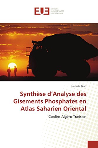 Synthèse d’Analyse des Gisements Phosphates en Atlas Saharien Oriental: Confins Algéro-Tunisien von UNIV EUROPEENNE