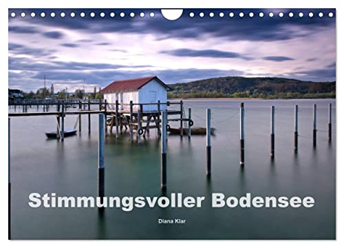 Stimmungsvoller Bodensee (Wandkalender 2024 DIN A4 quer), CALVENDO Monatskalender von CALVENDO